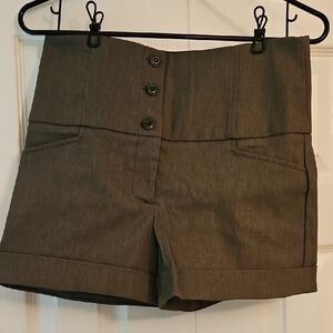 Have Women's High-Waisted Brown Shorts